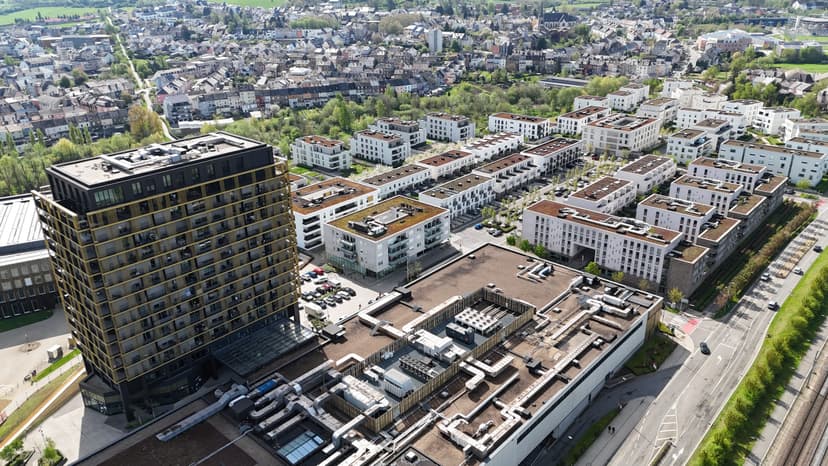 Differdange, vue de la ville
