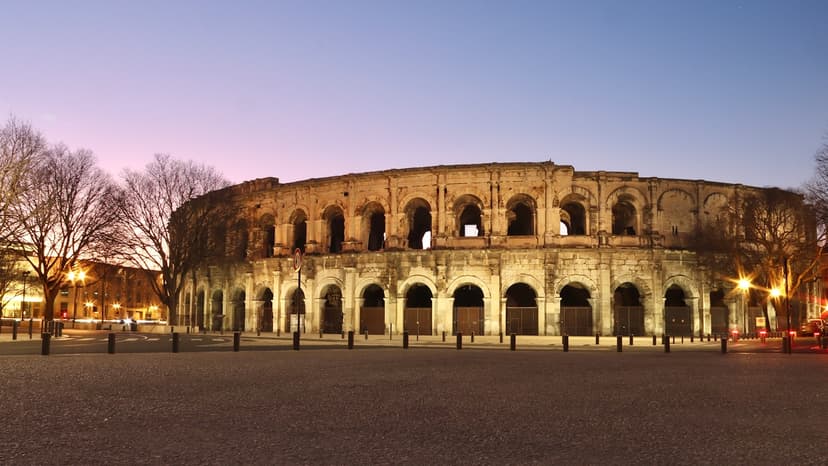 Les arènes romaines de Nîmes