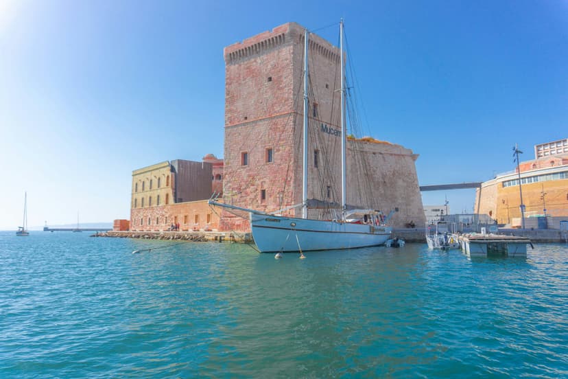 Le musée Mucem au Vieux-Port de Marseille