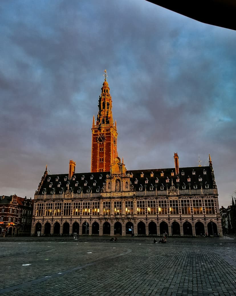 L'hôtel de ville gothique de Louvain